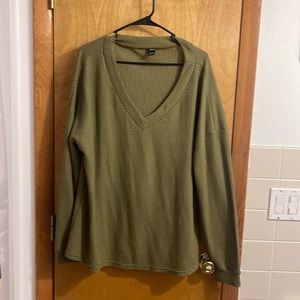 Olive green shirt